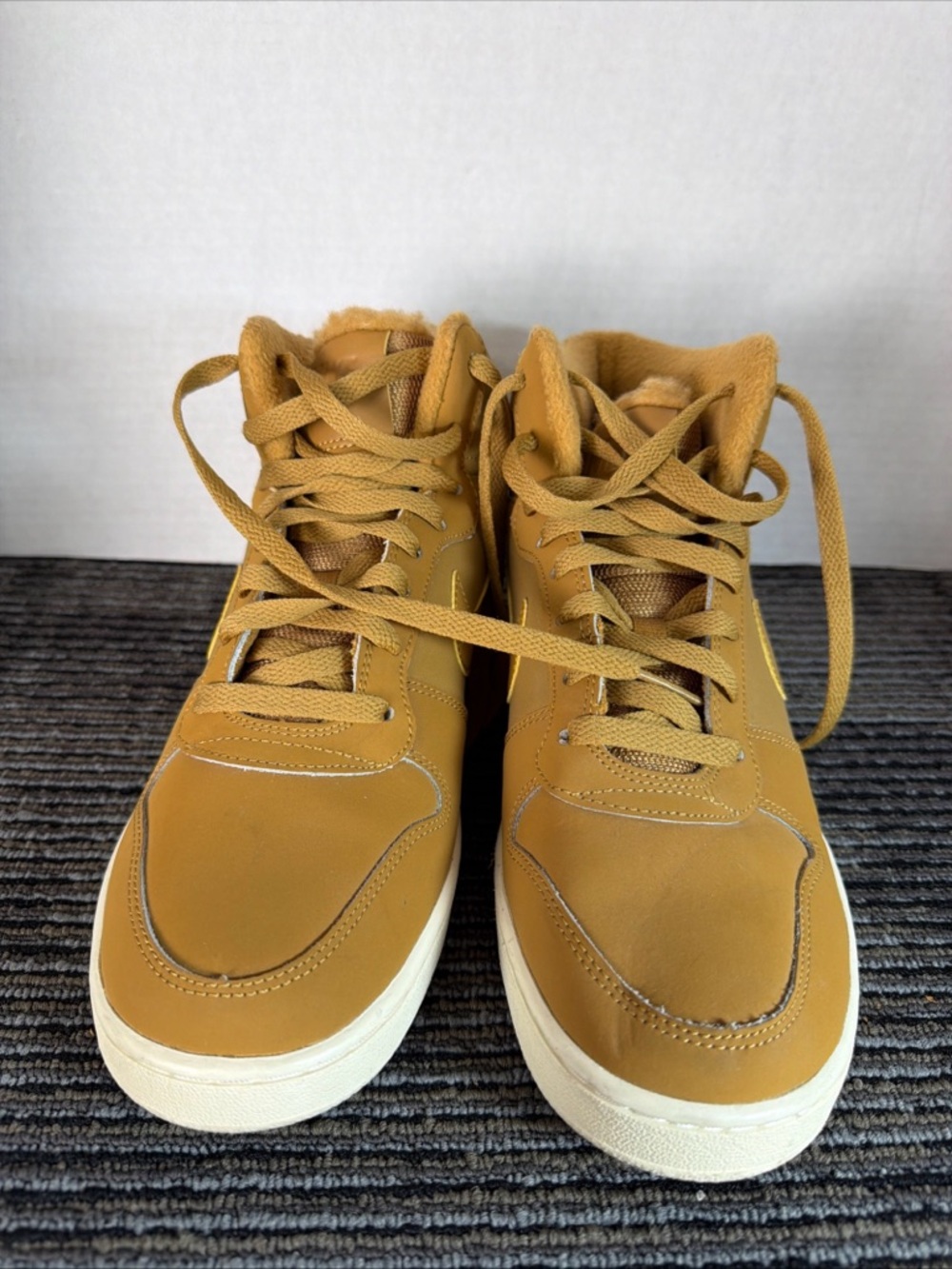 Nike Women's Ebernon Mid SE Wheat/Sail Sneakers AV2478-700 - Size 8.5 - Picture 4 of 11